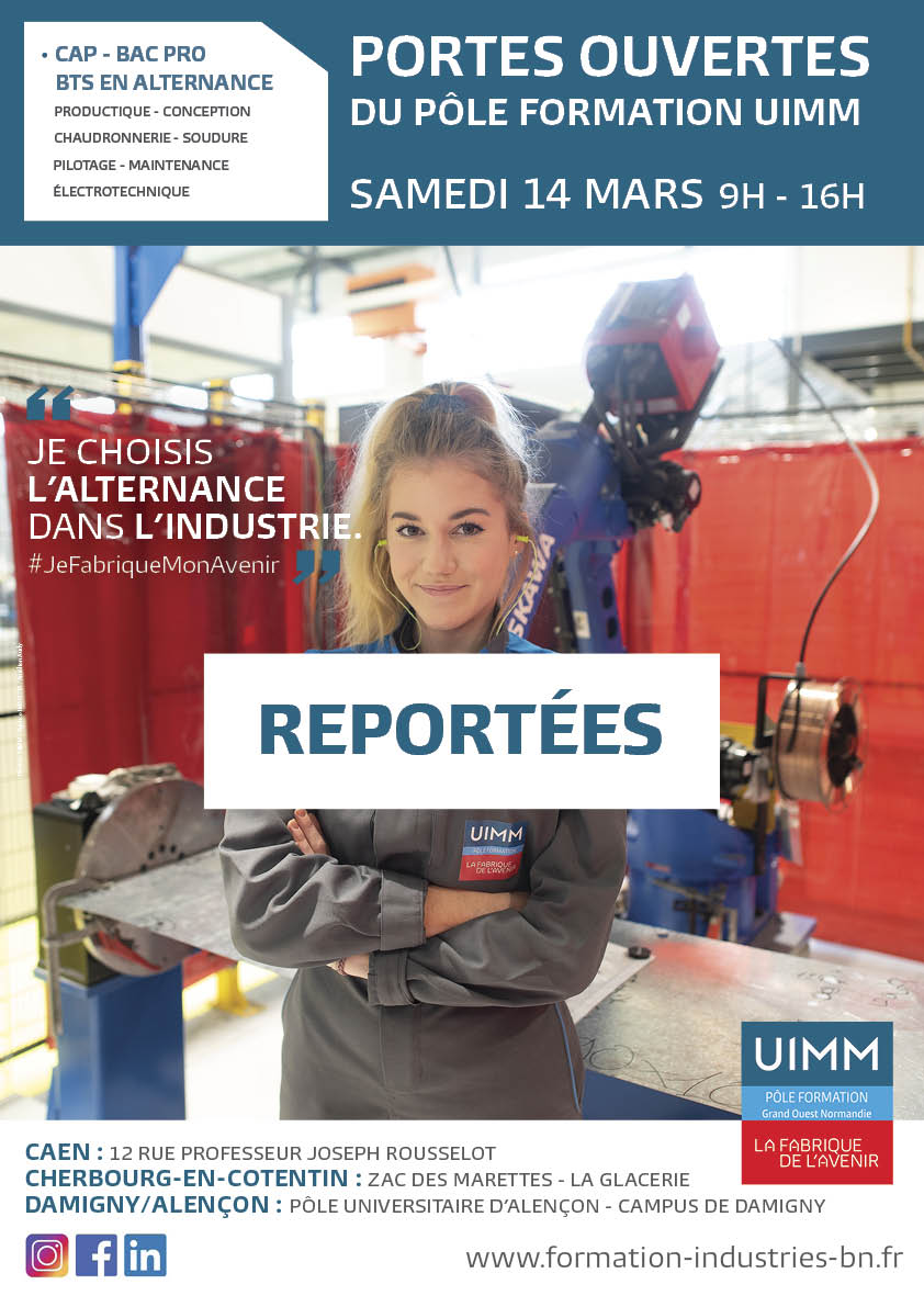 Portes ouvertes reportées