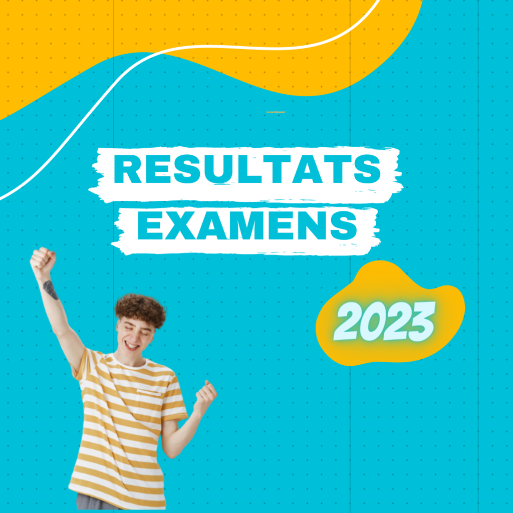 Résultats examens 2023