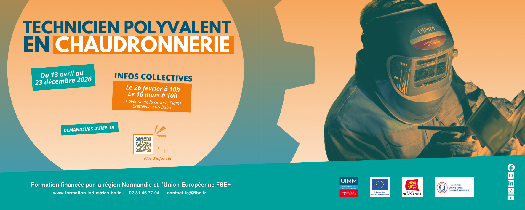 Formation région - Chaudronnier