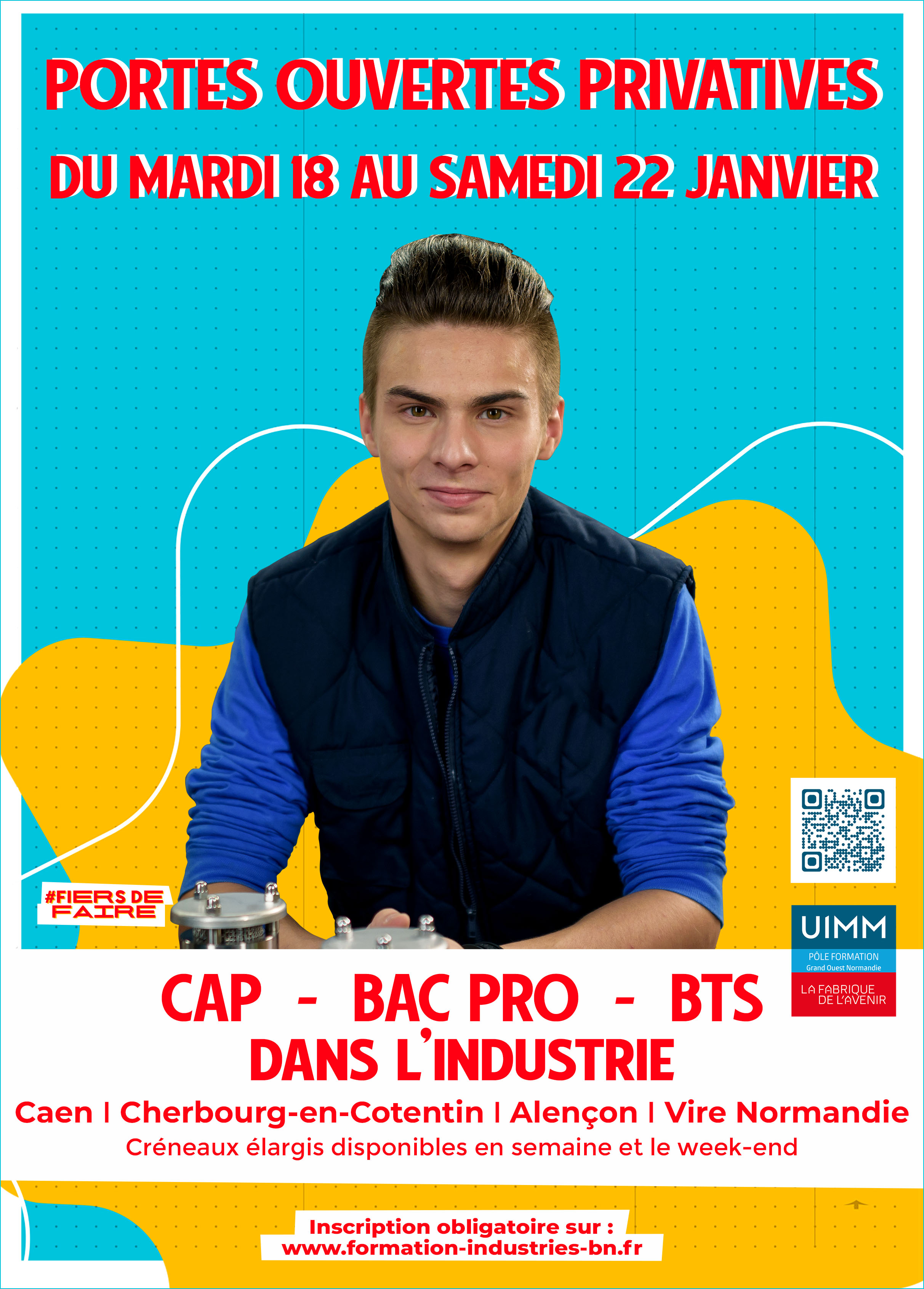 Portes ouvertes privatives janvier 2022