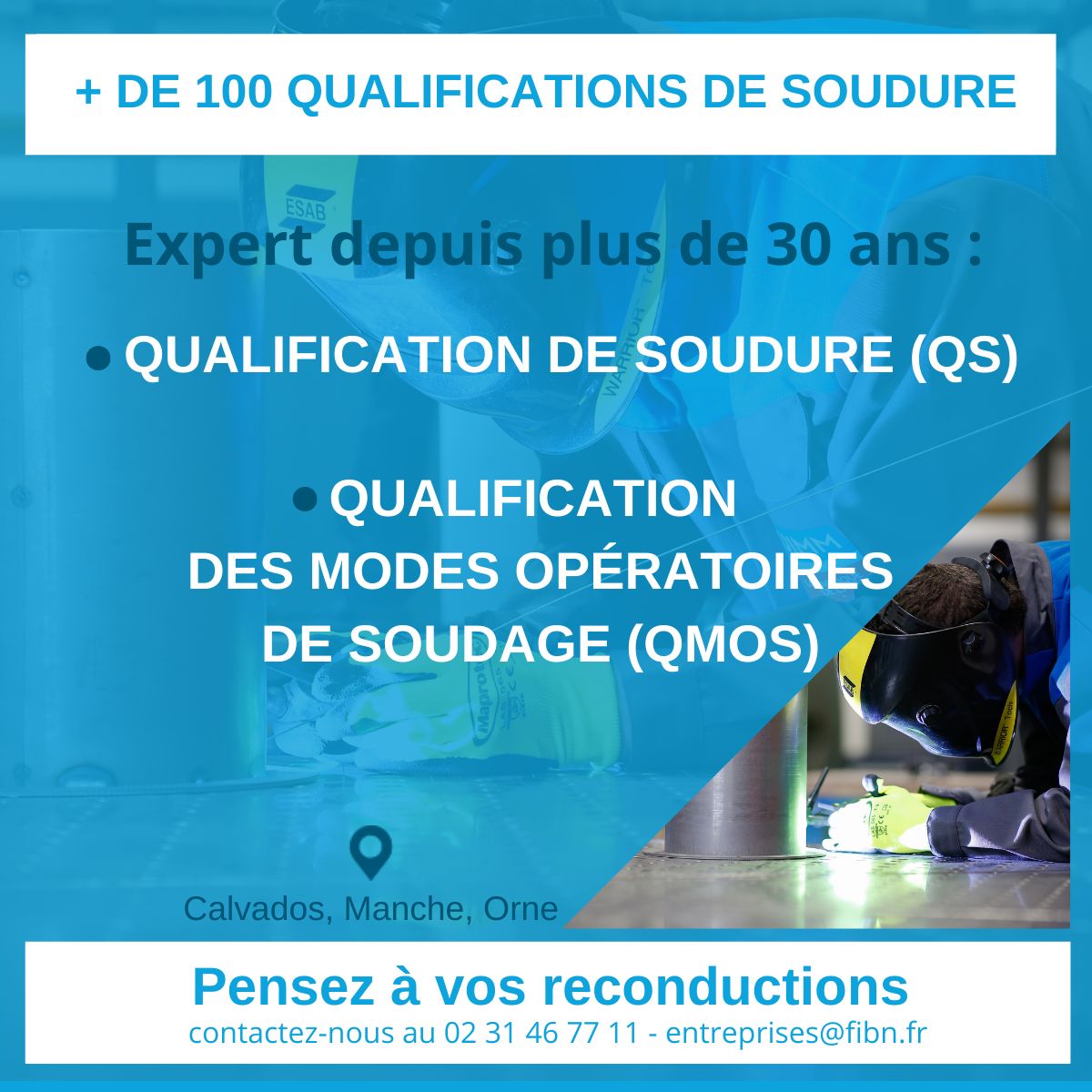 Qualification de soudate