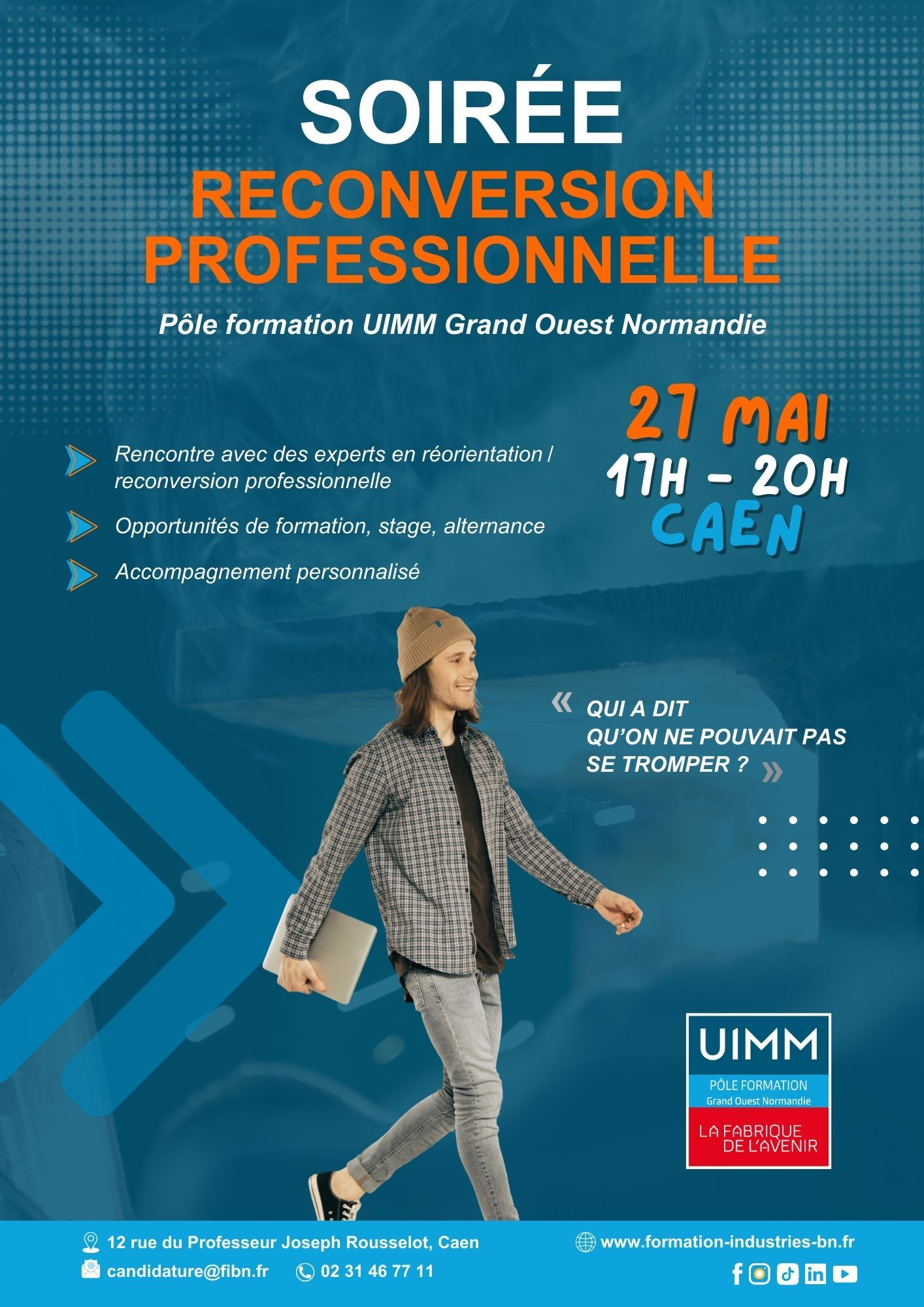 Soirée reconversion pro - 27 mai 2025