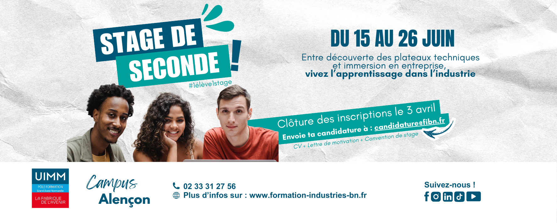 Stage de seconde - PfUIMMGON - Alençon
