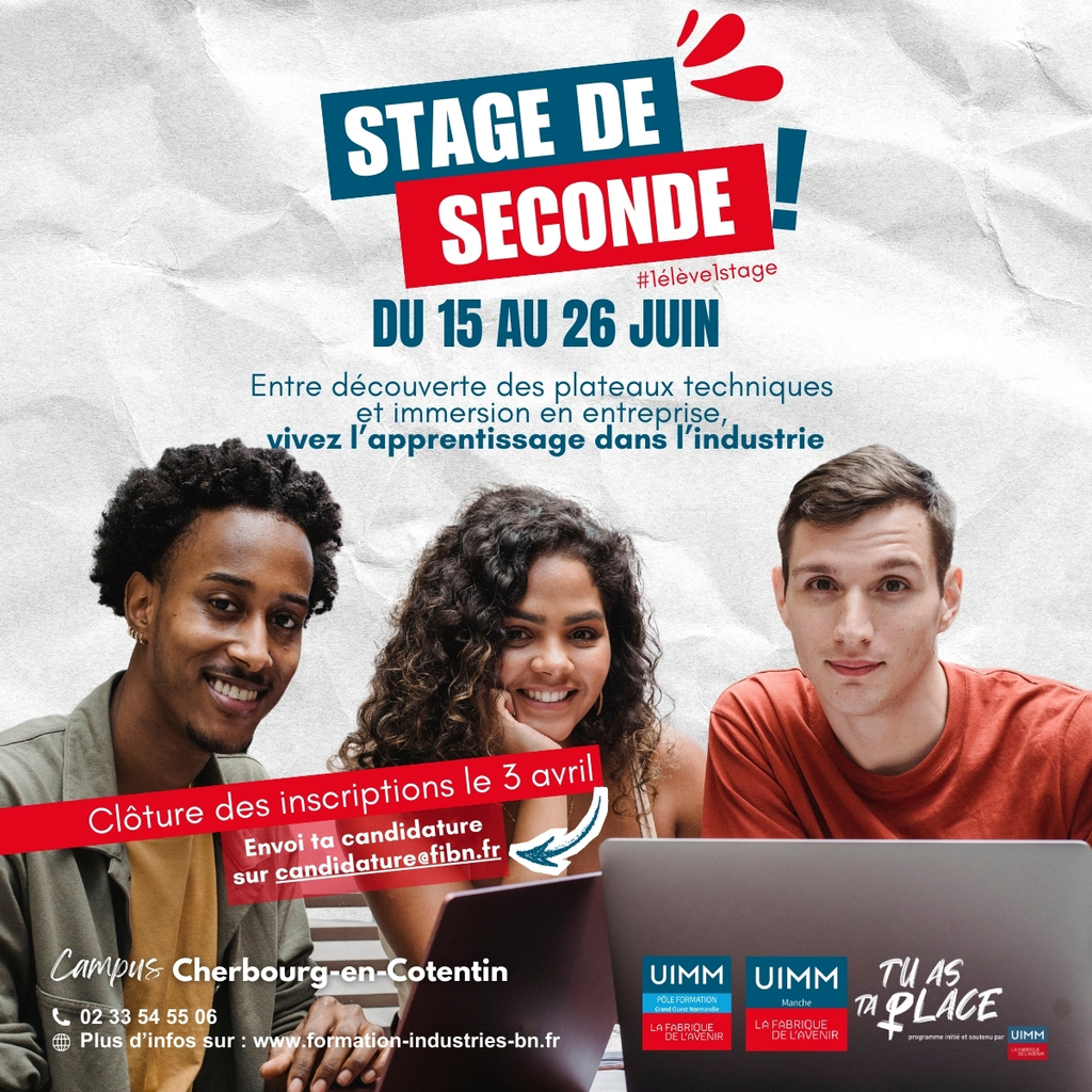 Stage de seconde - PfUIMMGON Cherbourg-en-Cotentin