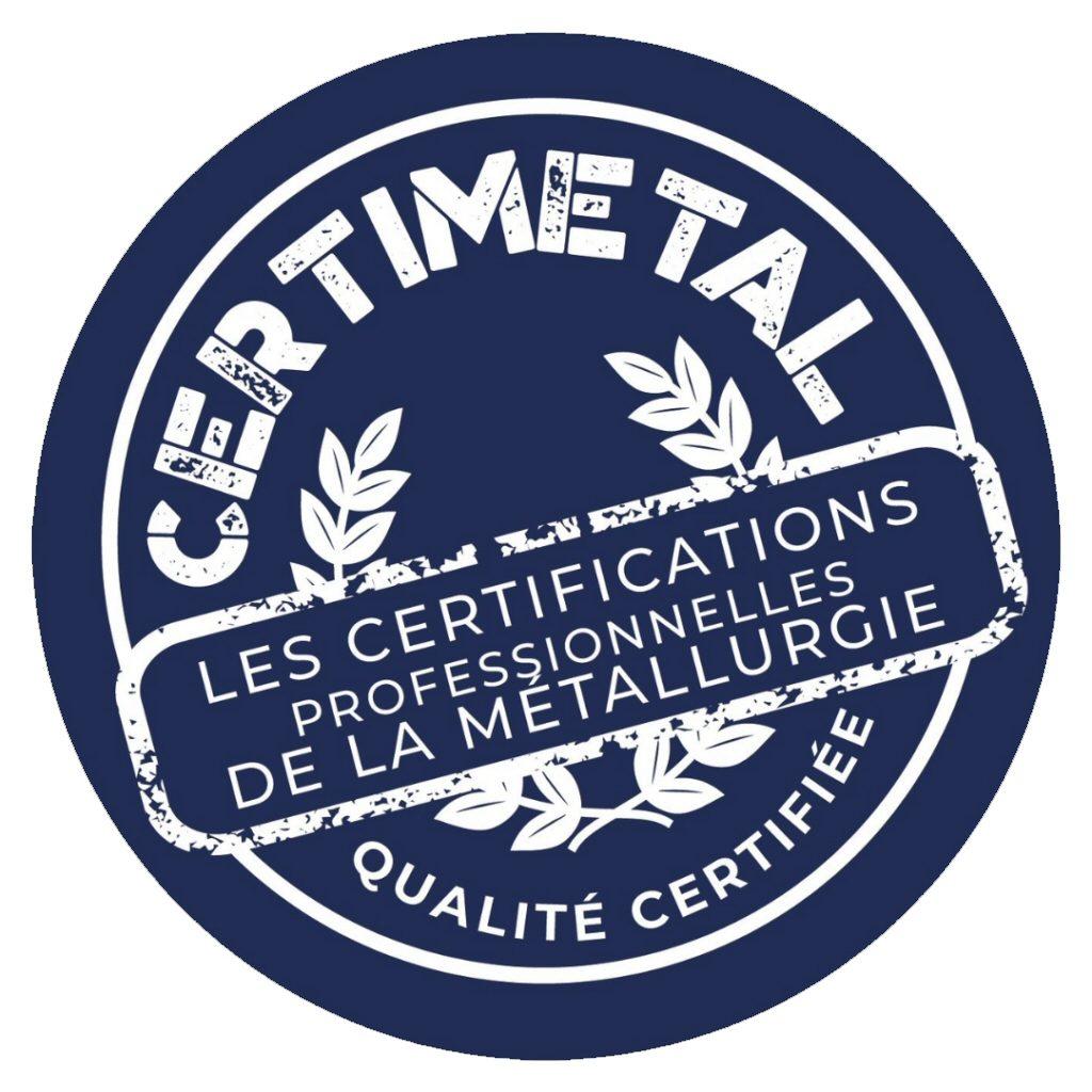 Certimetal les certifications professionnelles de la métallurgie qualité certifiée