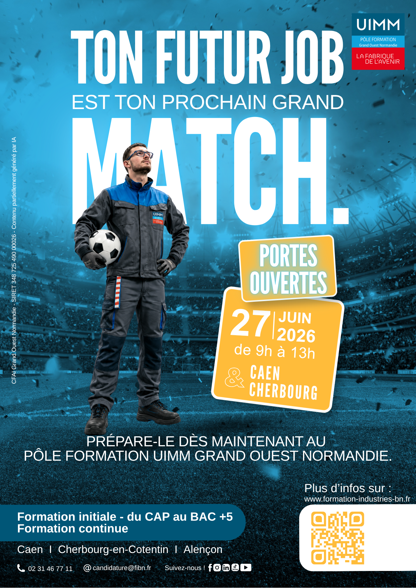 Pôle formation UIMM Caen et Cherbourg - Coupe du monde - JPO