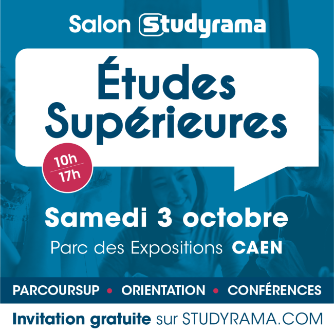 Salon studyrama caen 2026